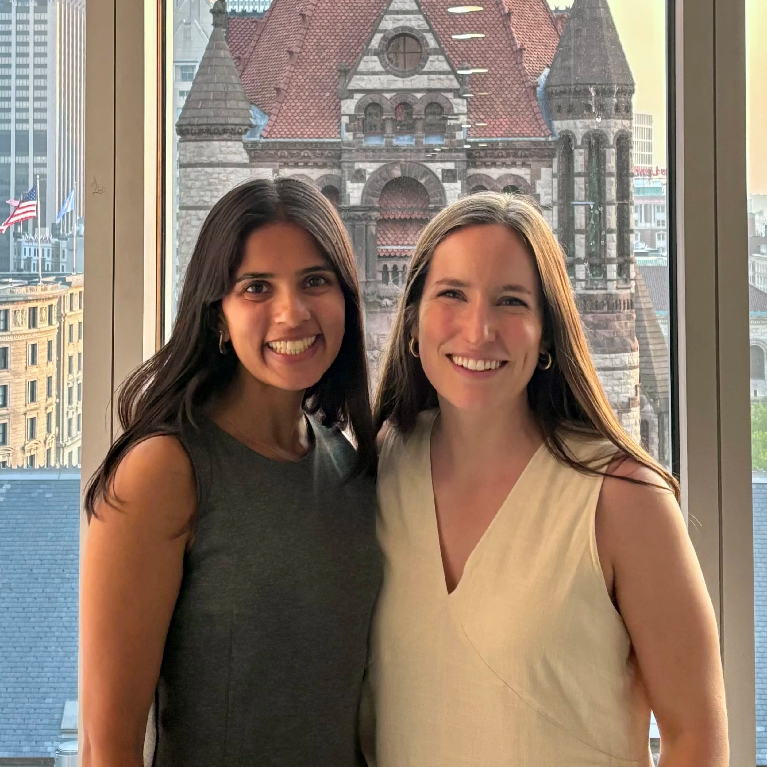 Pooja Singhi and Kelly Rooney, the founders, in Boston.